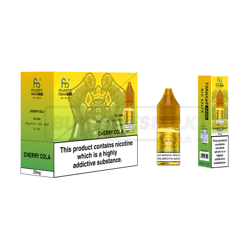 RandM Tornado 7000 Nic Salts 10 Pack Cherry Cola