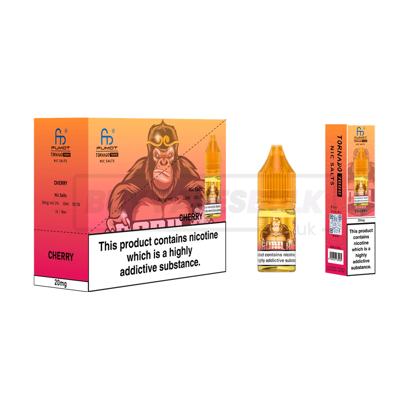 RandM Tornado 7000 Nic Salts 10 Pack Cherry