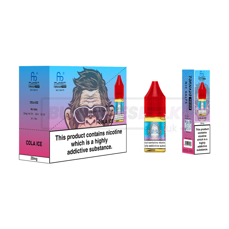 RandM Tornado 7000 Nic Salts 10 Pack Cola Ice