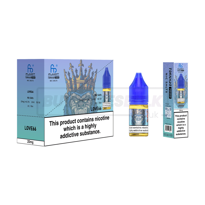 RandM Tornado 7000 Nic Salts 10 Pack Love66