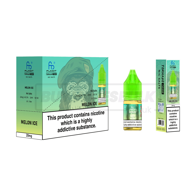 RandM Tornado 7000 Nic Salts 10 Pack Melon Ice