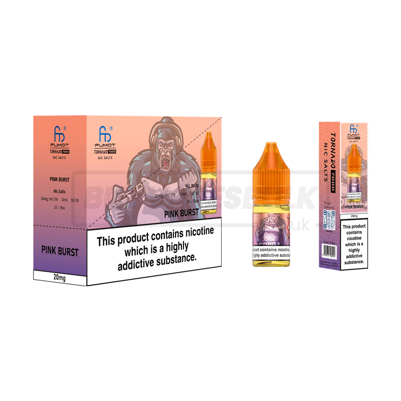 RandM Tornado 7000 Nic Salts 10 Pack Pink Burst