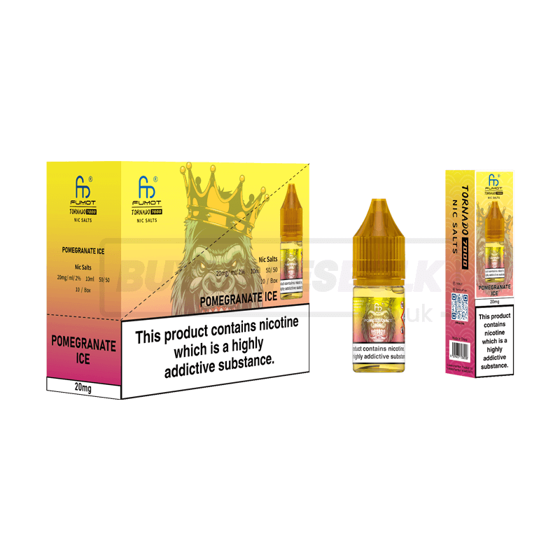 RandM Tornado 7000 Nic Salts 10 Pack Pomegranate Ice