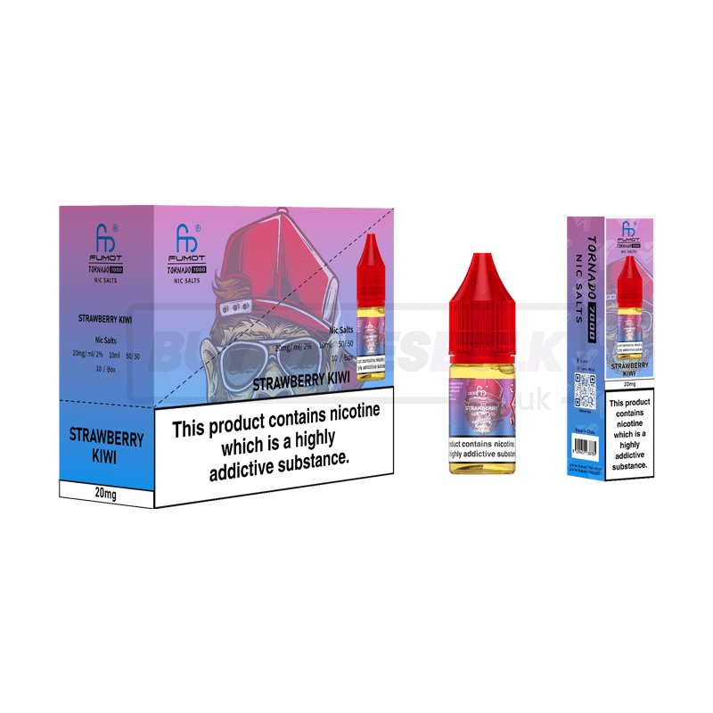 RandM Tornado 7000 Nic Salts 10 Pack Strawberry Kiwi