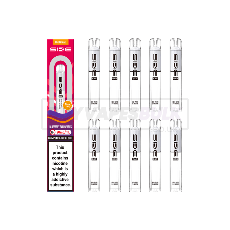 SKE Bar Original 600 Prefilled Pods 10 Pack