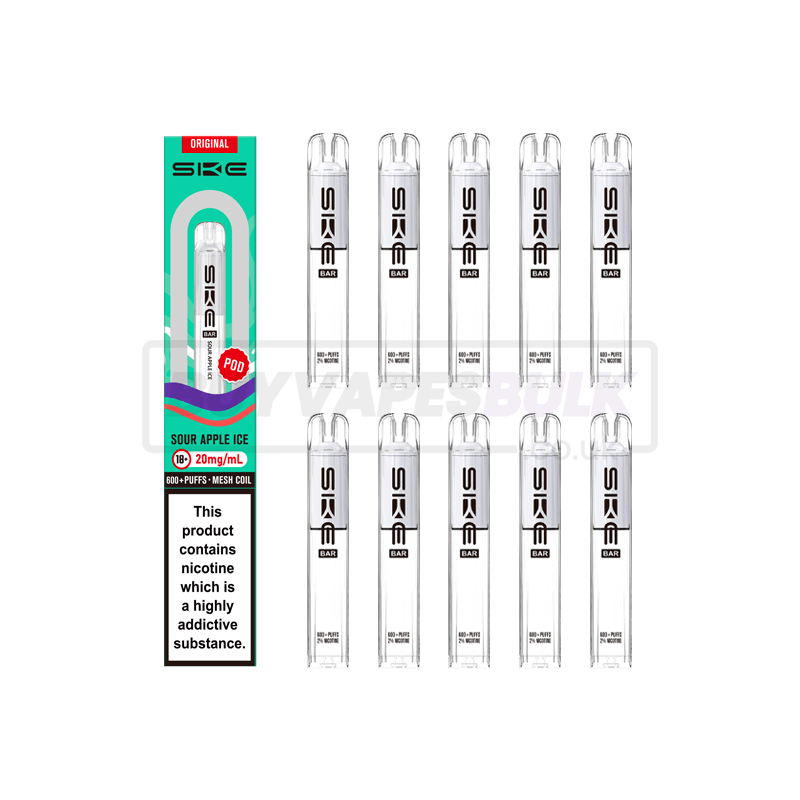 SKE Bar Original 600 Prefilled Pods 10 Pack