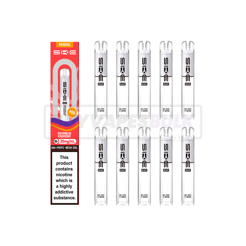 SKE Bar Original 600 Prefilled Pods 10 Pack
