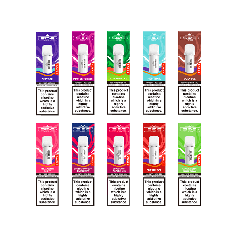 SKE Crystal 600 Pro Prefilled Pods 10 Pack