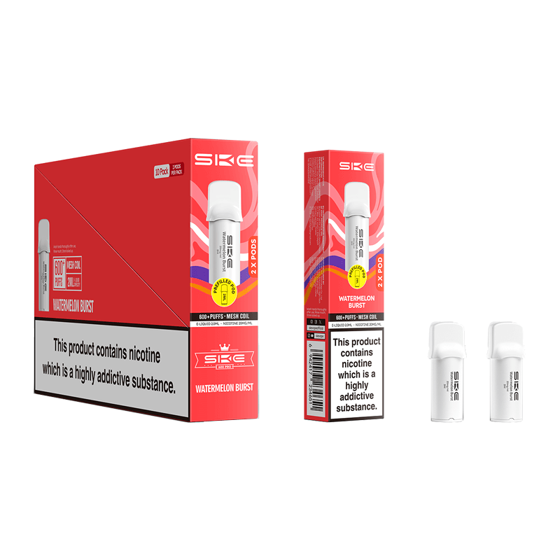 SKE Crystal 600 Pro Prefilled Pods 10 Pack