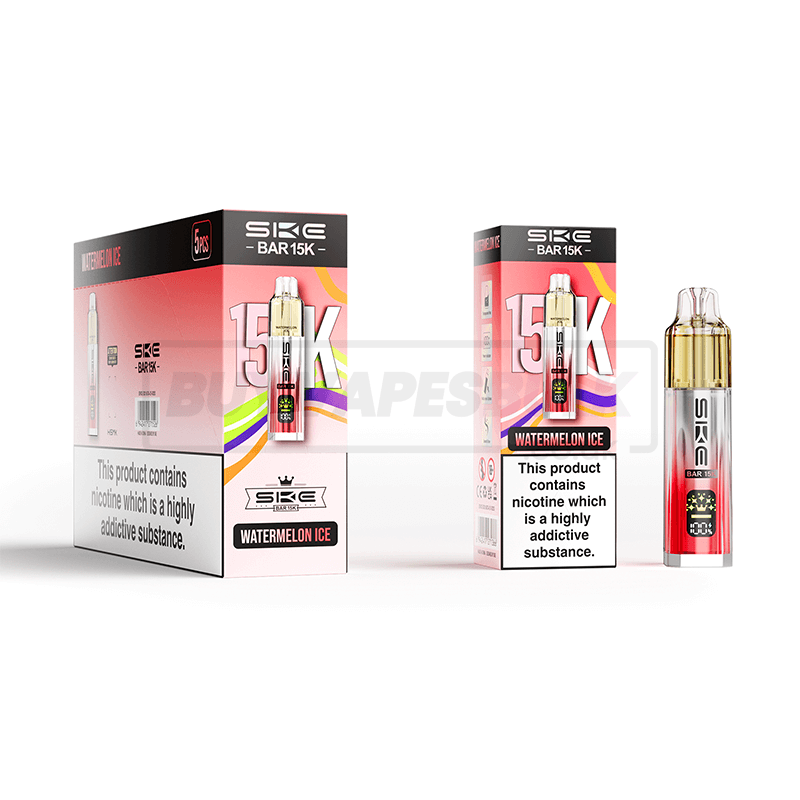 SKE Bar 15K Prefilled Vape Kit 5 Pack