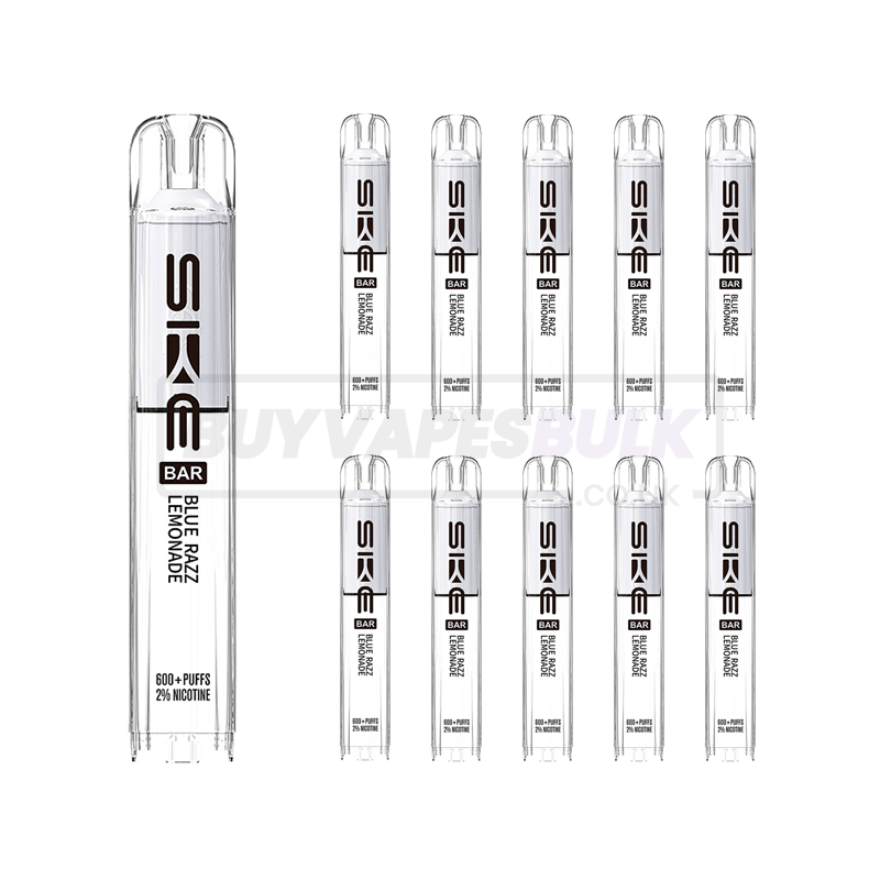 Blue Razz Lemonade SKE Crystal Bar 600 Prefilled Pods 10 Pack