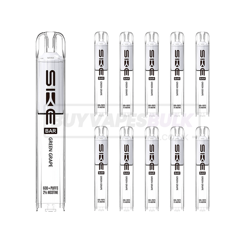 Green Grape SKE Crystal Bar 600 Prefilled Pods 10 Pack