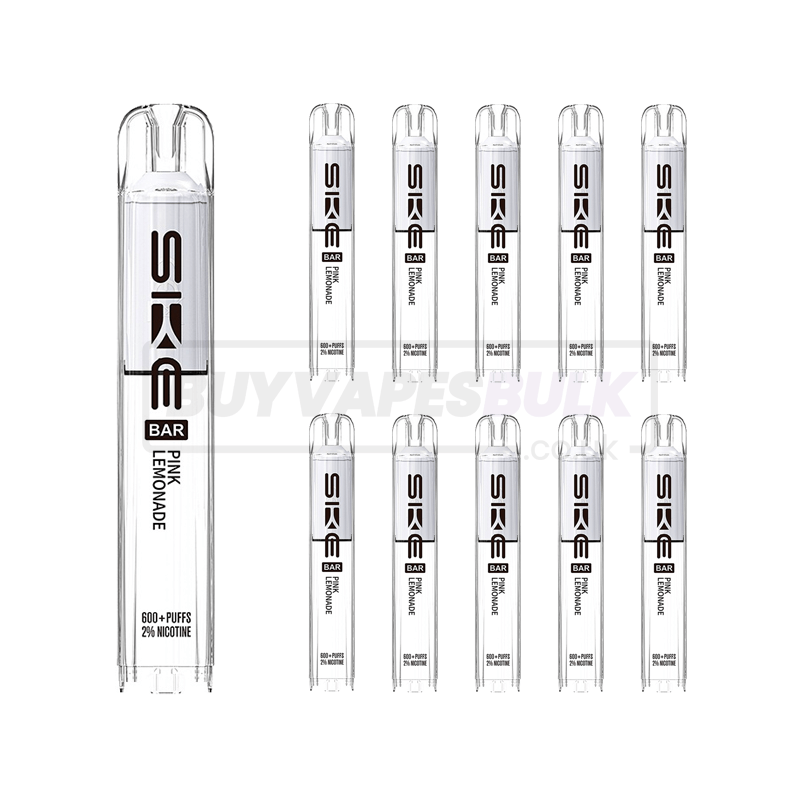 SKE Bar Original 600 Prefilled Pods 10 Pack Pink Lemonade