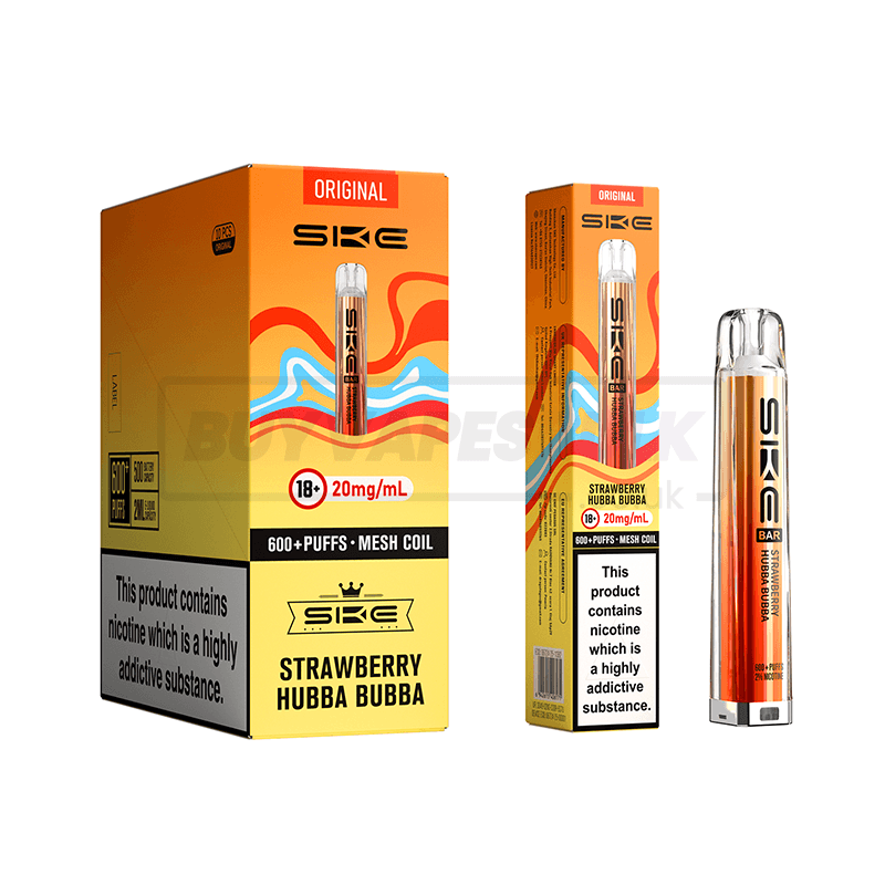 SKE Crystal Bar 600 Prefilled Vape Kit 10 Pack