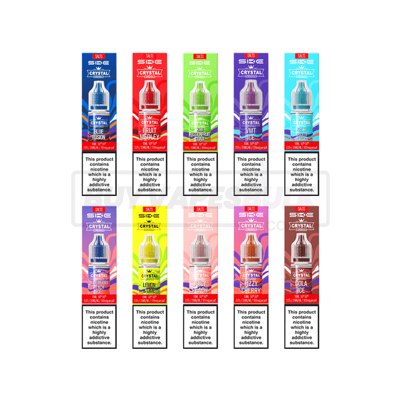 SKE Crystal Nic Salt E-Liquid 10 Pack