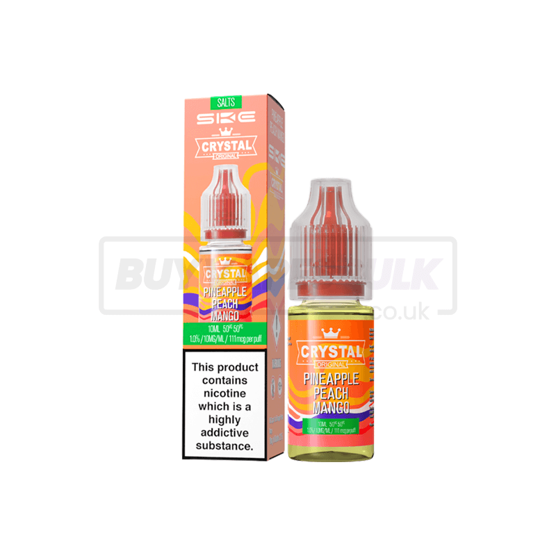Pineapple Peach Mango SKE Crystal Nic Salt E-Liquid Pack of 10