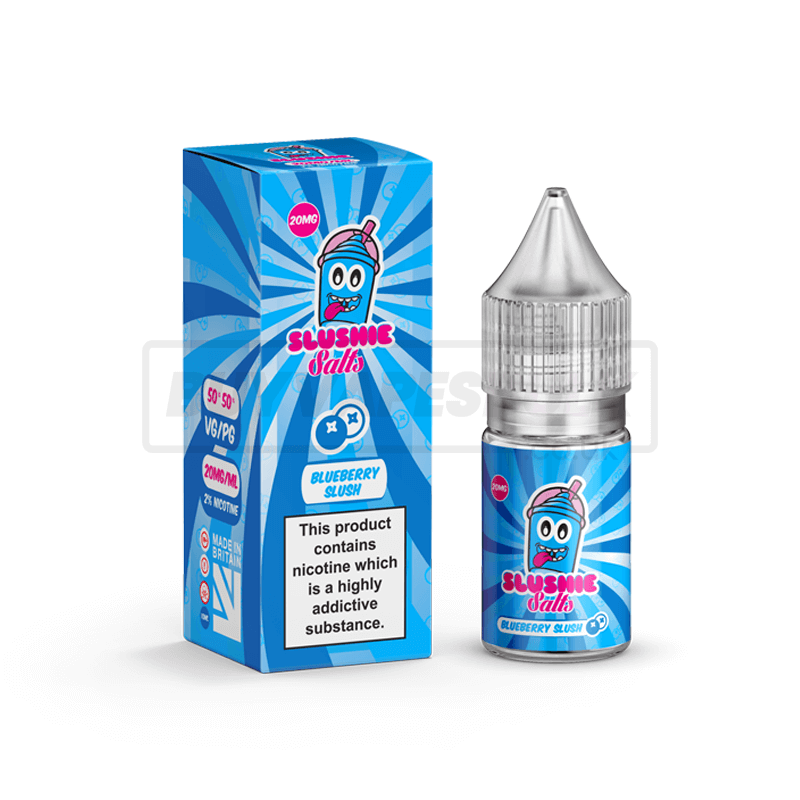 Blueberry Slush Slushie Nic Salt E-Liquid Pack of 10