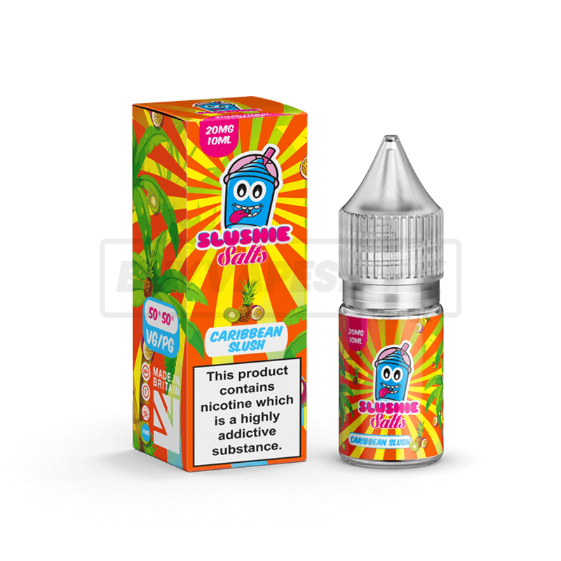 Carribbean Slush Slushie Nic Salt E-Liquid Pack of 10