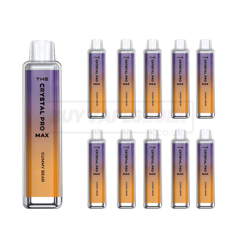 Gummy Bear The Crystal Pro Max 4000 Disposable Vape 10 Pack