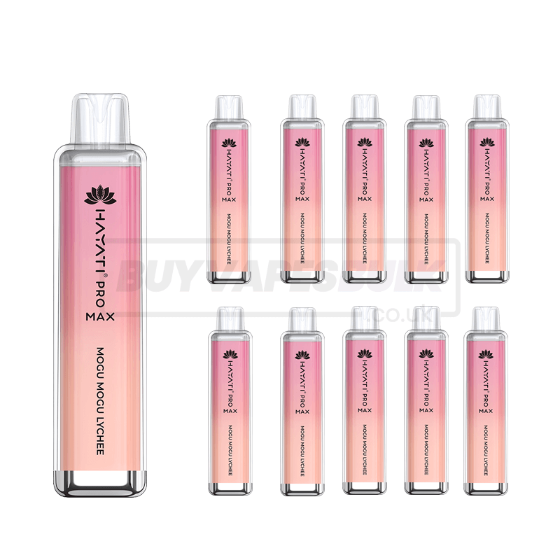 Mogu Mogu Lychee The Crystal Pro Max 4000 Disposable Vape 10 Pack