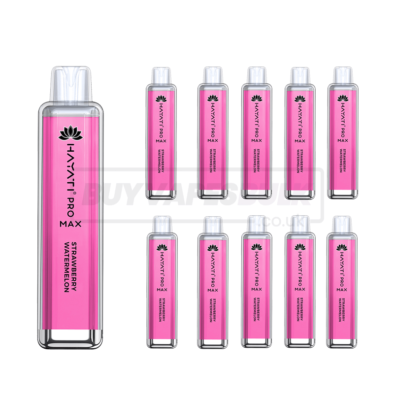 Prime Strawberry Watermelon The Crystal Pro Max 4000 Disposable Vape 10 Pack