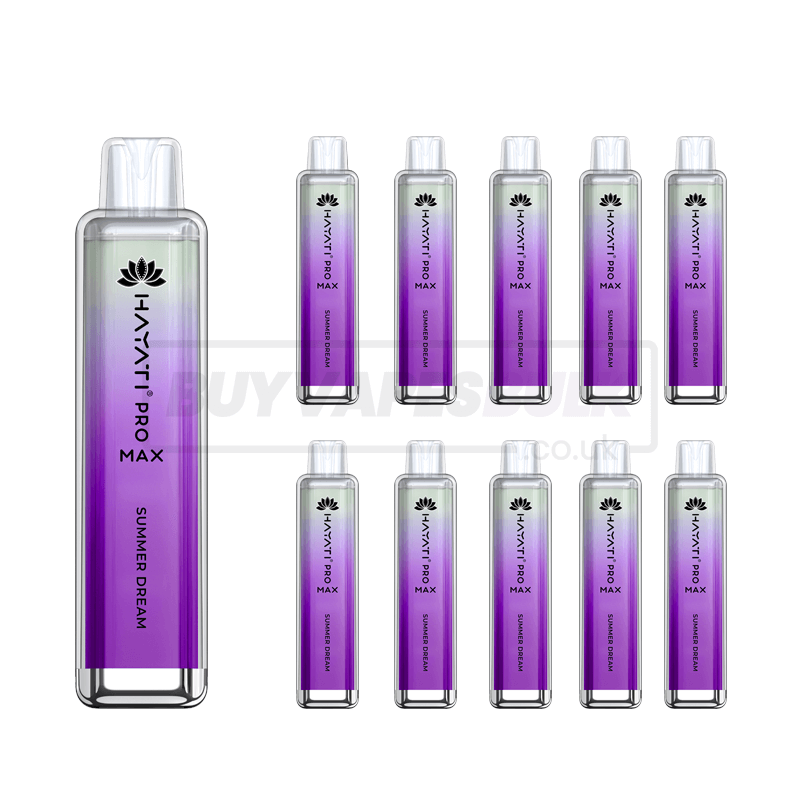 Summer Dream The Crystal Pro Max 4000 Disposable Vape 10 Pack