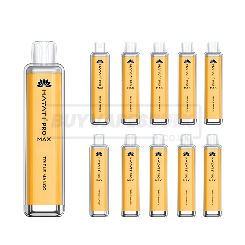 Triple Mango The Crystal Pro Max 4000 Disposable Vape 10 Pack