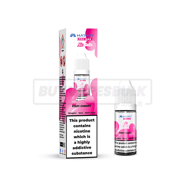 Fizzy Cherry Hayati Crystal Pro Max Nic Salt E-Liquid Pack of 10