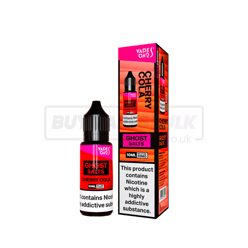 Cherry Cola Vapes Bars Ghost Nic Salt E-Liquid Pack of 10