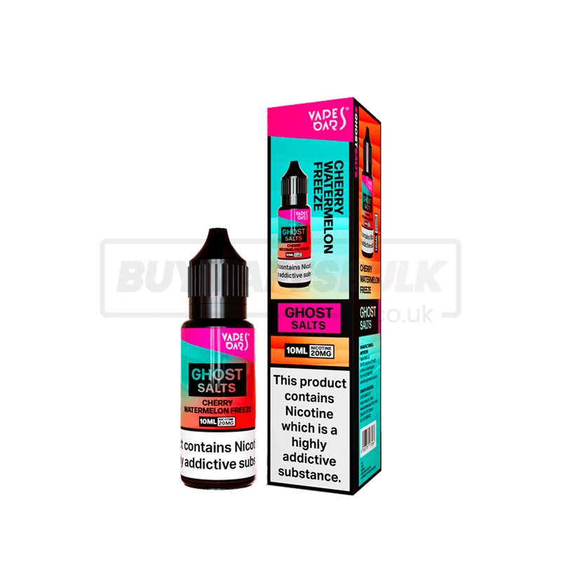 Watermelon Freeze Vapes Bars Ghost Nic Salt E-Liquid Pack of 10