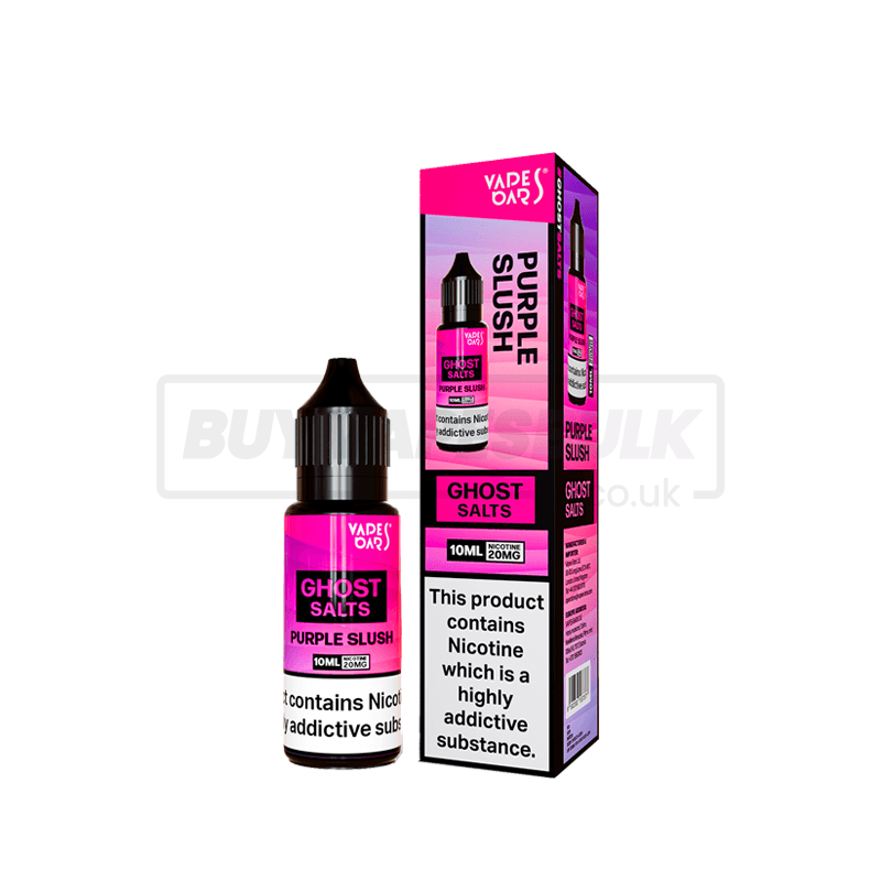 Purple Slush Vapes Bars Ghost Nic Salt E-Liquid Pack of 10