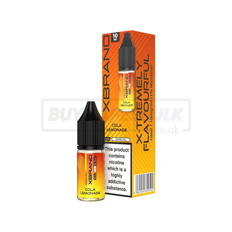 Cola Lemonade XBRAND Nic Salt E-Liquid Pack of 10