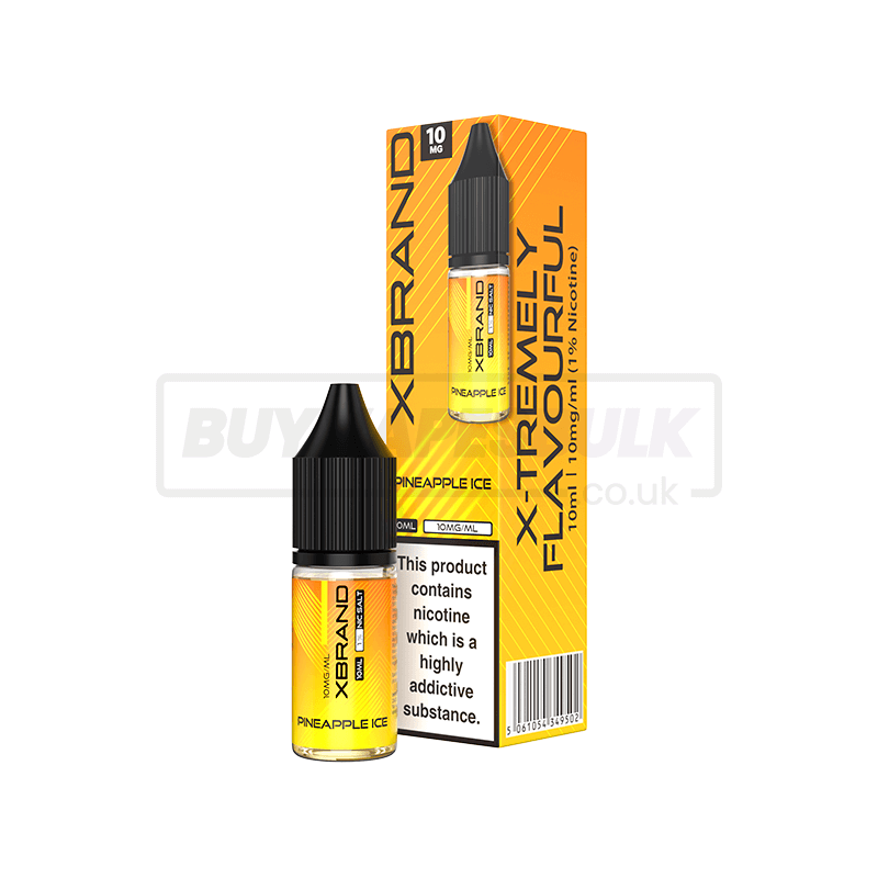 Pineapple Ice XBRAND Nic Salt E-Liquid Pack of 10