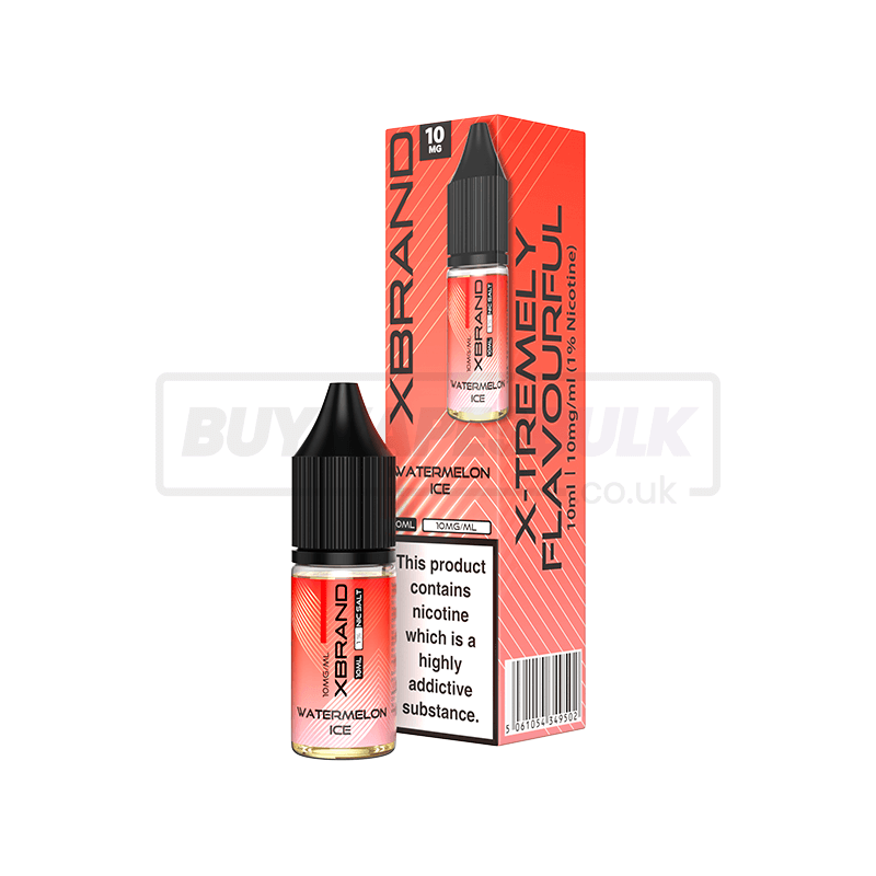 Watermelon Ice XBRAND Nic Salt E-Liquid Pack of 10