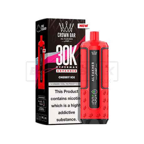 Al Fakher 30K Hypermax Prefilled Vape Kit 5 Pack Cherry Ice