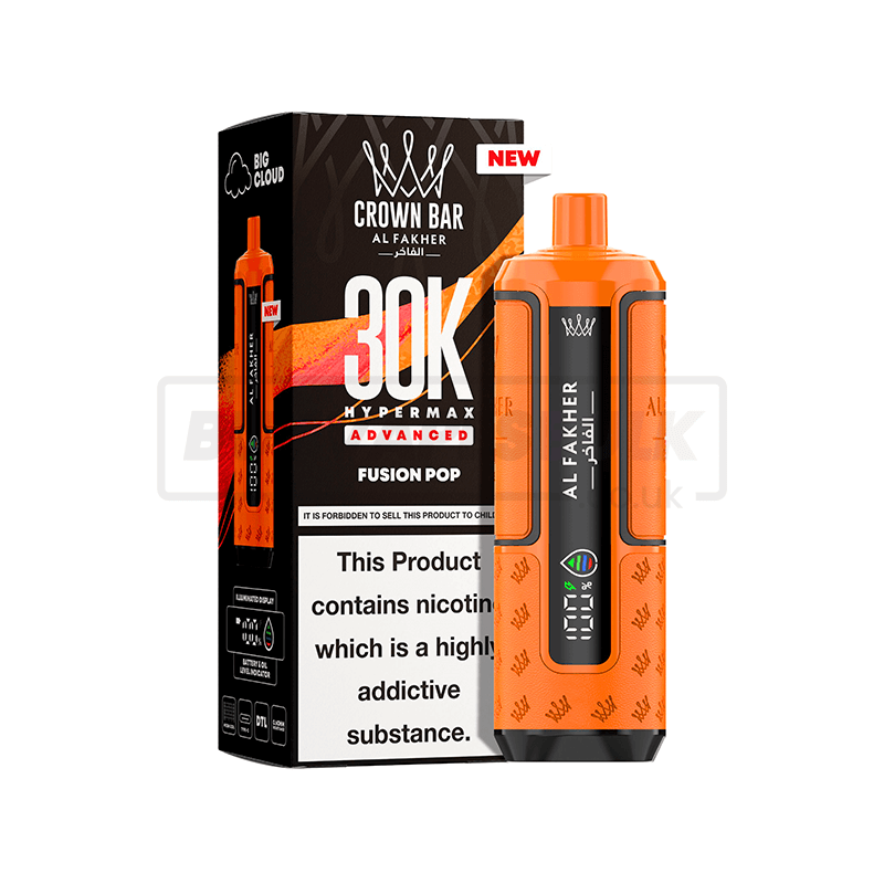 Al Fakher 30K Hypermax Prefilled Vape Kit 5 Pack Fusion Pop