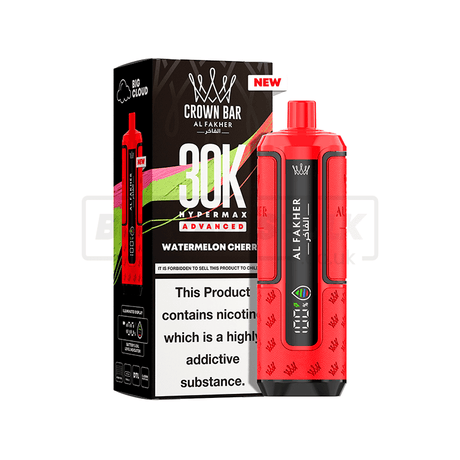 Al Fakher 30K Hypermax Prefilled Vape Kit 5 Pack Watermelon Cherry