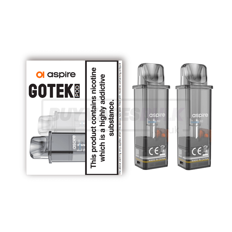 Aspire Gotek X Replacement Pods 4.5ml Pack of 2