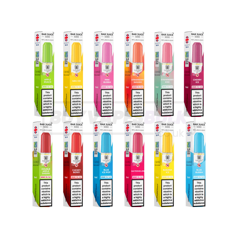Bar Juice 5000 Nic Salts 10 Pack