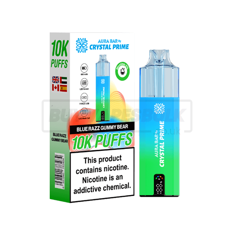 gummy bear disposable vape E-XHALE Gummy Bear Disposable Vape (2000 Puffs) - 35mg/3.5% main image 0