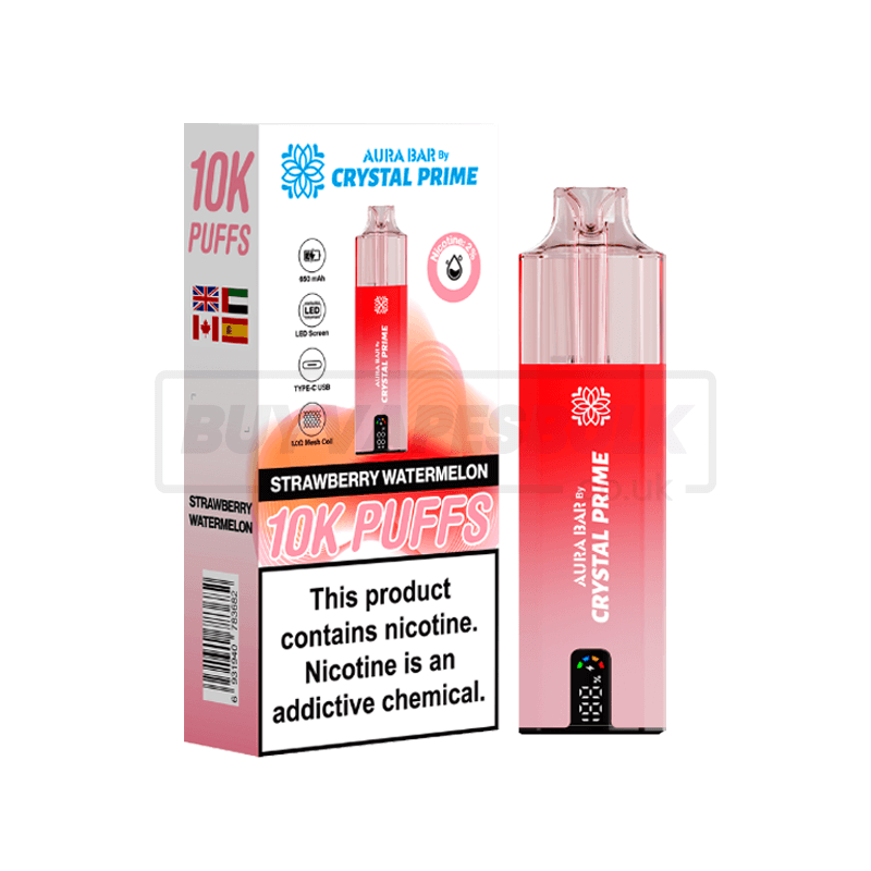 crystal vape watermelon strawberry SKE Crystal BAR Prefilled Vape Kit