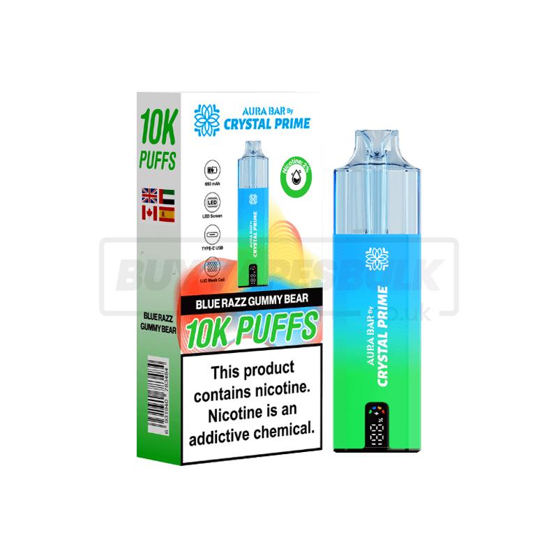 Crystal Prime 10K Puffs Prefilled Vape Kit 5 Pack