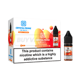 Strawberry Raspberry Cherry Ice Crystal Prime Nic Salt E-Liquid Pack of 10