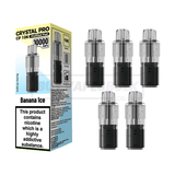 Crystal Pro CP 10K Prefilled Pods 5 Pack Banana Ice