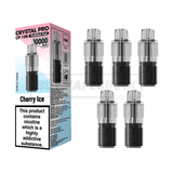 Crystal Pro CP 10K Prefilled Pods 5 Pack Cherry Ice
