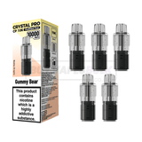 Crystal Pro CP 10K Prefilled Pods 5 Pack Gummy Bear
