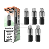 Crystal Pro CP 10K Prefilled Pods 5 Pack Watermelon Ice
