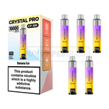 Crystal Pro CP 10K Prefilled Vape Kit 5 Pack Banana Ice