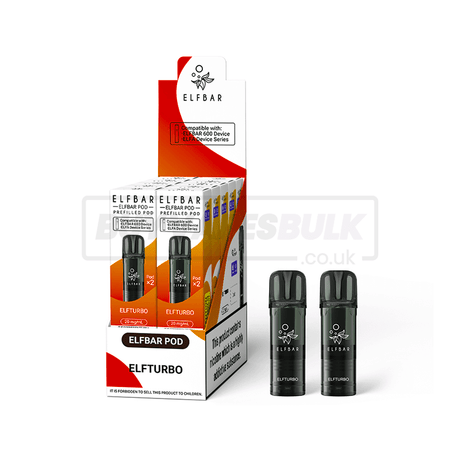 Elfbar 600 Prefilled Pods 10 Pack Elfturbo (Energy Drink) (NEW)