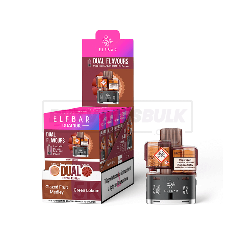 Elf Bar Dual 10K Prefilled Pods 5 Pack Exotic Edition